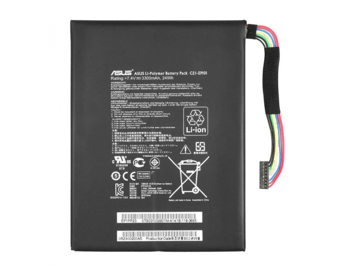 Фирменная аккумуляторная батарея 3300mAh C21-EP101 на планшет  Asus EEE Pad Transformer TF101/TF101G + инструм..
