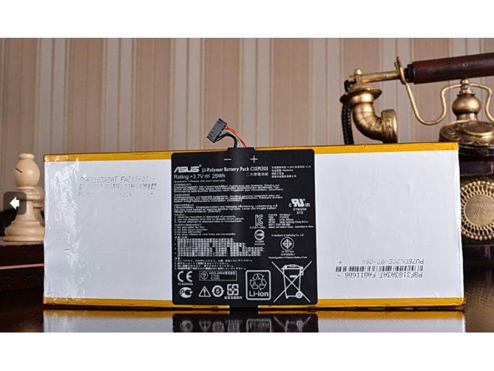 Фирменная аккумуляторная батарея 6520mAh C12P1301 на планшет Asus MeMO Pad FHD 10 ME302C/ME302CL+ инструменты ..