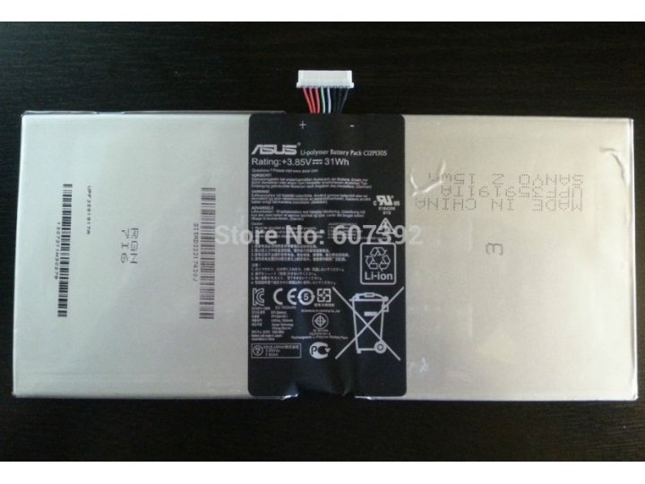 Фирменная аккумуляторная батарея 7900mAh C12P1305 на планшет Asus New Transformer Pad Infinity TF701T + инстру..