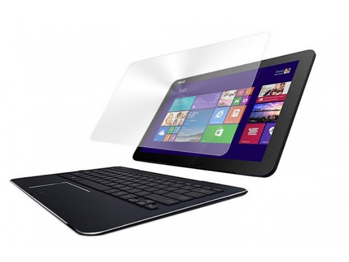 Фирменная оригинальная защитная пленка для планшета Asus Transformer Book T300 Chi глянцевая..