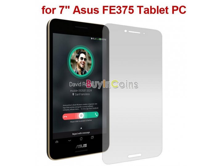Фирменная оригинальная защитная пленка для планшета Asus Fonepad 7 FE375CXG K019 матовая..