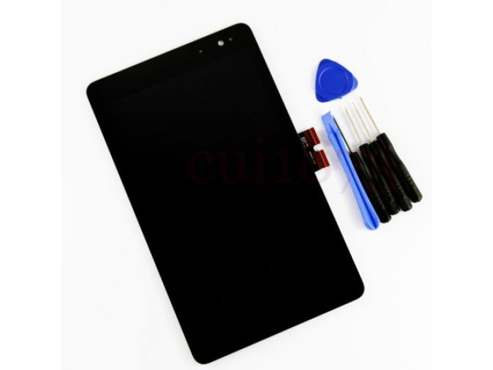 Фирменный LCD-ЖК-сенсорный дисплей-экран-стекло с тачскрином на планшет Dell Venue 8 Pro черный и инструменты ..