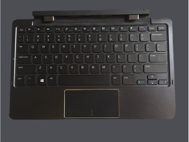 Фирменная оригинальная съемная клавиатура/док-станция/база DELL K12A для планшета Dell Venue 11 Pro  5130 7130..