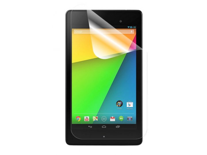 Фирменная защитная пленка для Asus Nexus 7 II 2 поколения 2013 глянцевая..