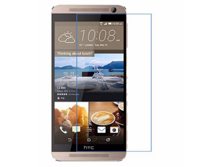 Фирменная оригинальная защитная пленка для телефона HTC One E9 Plus глянцевая..