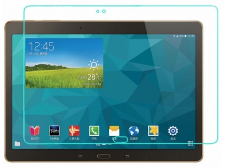 Фирменная оригинальная защитная пленка для планшета Samsung Galaxy Tab S 10.5 SM-t800/t801/t805 глянцевая..