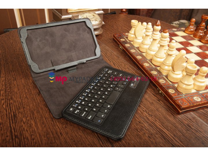 Фирменная клавиатура с чехлом для Samsung Galaxy Tab 3 8.0 SM-T310/T311 съёмная беспроводная Bluetooth-клавиат..
