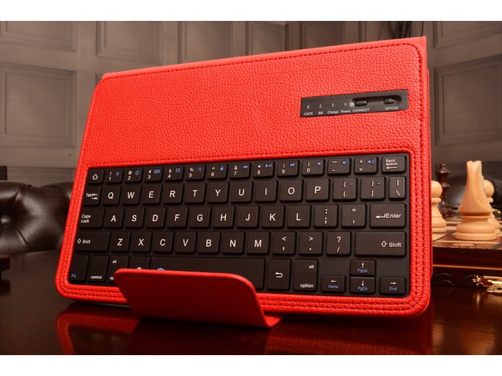 Фирменная клавиатура с чехлом для Samsung Galaxy Tab S2 9.7 SM-T810/T815 съёмная беспроводная Bluetooth-клавиа..