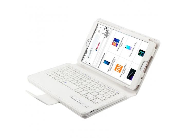 Фирменная клавиатура с чехлом для Samsung Galaxy Tab S2 9.7 SM-T810/T815 съёмная беспроводная Bluetooth-клавиа..