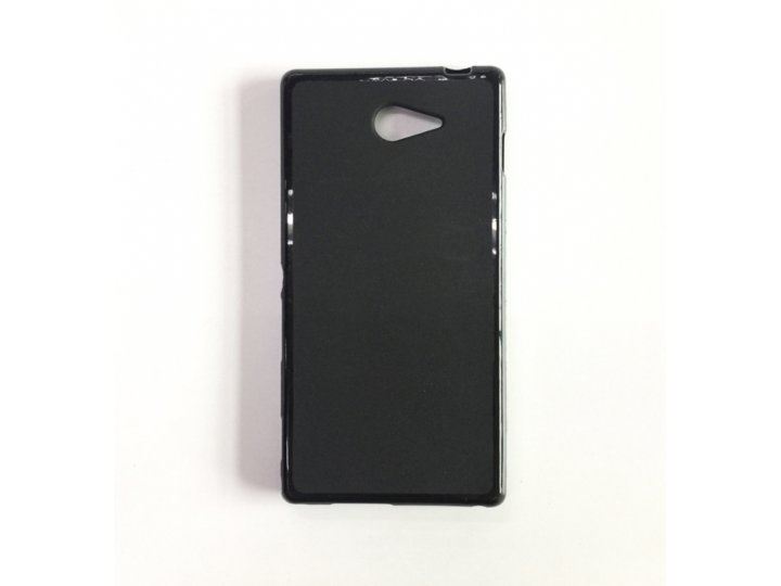 Задняя панель-чехол-накладка MyPads Morbido для Sony Xperia M2 /M2 Dual Sim D2303/D2322 / M2 Aqua D2403 (S50h)..