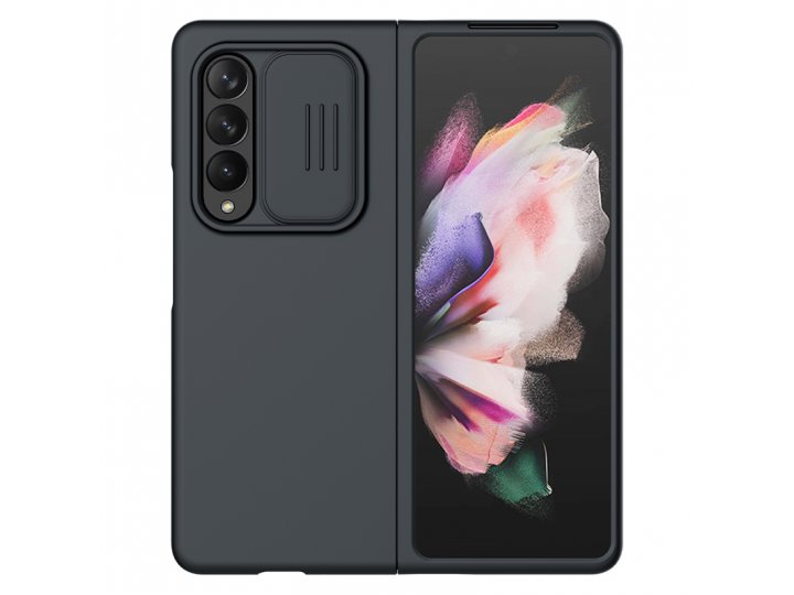 Чехол MyPads для 
телефона NILLKIN CamShield для Samsung Galaxy Z Fold 3 с защитой камеры..