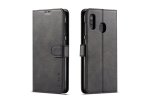 Кожаный чехол книжка LCIMEEKE / MyPads для Samsung Galaxy A20 (A205) / Galaxy A30 (A305) с визитницей из экокожи