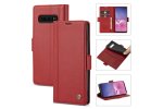 Кожаный книжный чехол LCIMEEKE / MyPads для Samsung Galaxy S10 (Самсунг Галакси С10) из роскошной кожи