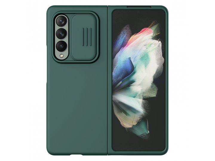 Чехол MyPads для 
телефона NILLKIN CamShield для Samsung Galaxy Z Fold 3 с защитой камеры..