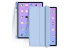 Чехол-обложка MyPads iL Sottile для iPad Air 4 (2020) 10.9 / Air 5 (2022) 10.9 (MM9 / MME) ультратонкий, трансформируется в подставку, автоблокировка экрана пластиковый голубой